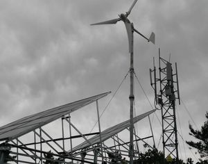 Générateur éolien à axe horizontal VAWT 5000W adapté pour la maison avec contrôle de l'orientation des pales – Options de générateur éolien vertical - Product Image 5