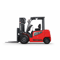Chariot élévateur à fourche à batterie Li-Ion 1.5 tonnes 2 tonnes 3 tonnes 2.5 tonnes 4 roues Mini petit chariot élévateur électrique au lithium avec pneu solide