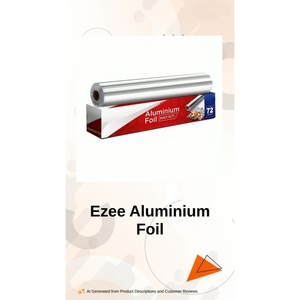 Nouveau Rouleau de Papier Aluminium Souple Jetable en Alliage d'Aluminium, Qualité Alimentaire, pour Cuisine, Pack Économique, Papier d'Emballage - Product Image 2
