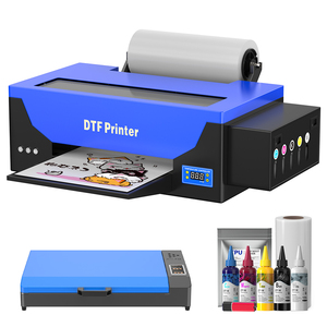 High Quality A3 R1390 DTF Transfer Printer With Heating & White Ink Mixing for Sheet/Roll Printing on Fabric Garment Hoodie Bag - Product Image 1