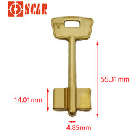 5MT3 clé vierge en laiton matériel porte coffre-fort clé serrurier outils OSCAR marque