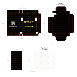 Boîte à cigarettes carrée en papier à tirer personnalisée avec logo, fabrication artisanale, 5 paquets, emballage de luxe résistant aux enfants, boîte pré-roulée pour cône - Product Image 5