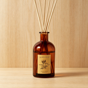Recharge de diffuseur à bâtonnets de luxe longue durée à l'arôme de jasmin et de lys pour la maison et l'hôtel, compatible avec les diffuseurs à bâtonnets et les flacons de diffuseur. - Product Image 4