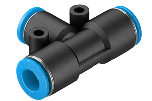 Reducing Pneumatic Quick <b>Connector</b> QST-8-6 (8mm to 6mm Hose <b>Adapter</b>) - Product Image 2