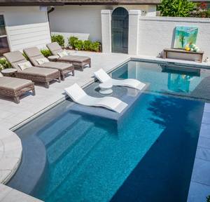 Tumbona de Diseño para Piscina, Silla Flotante para Jardín, Piscina, Tumbona Económica de Plástico - Product Image 1