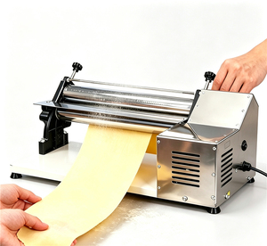 Máquina Laminadora de Masa de Sobremesa, Rodillo de Masa Comercial para Hacer Hojas de Masa de Croissant y Hojaldre - Product Image 1