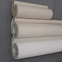 Feutre sans fin en mélange de fibres 70% polyester 30% acrylique pour machine de transfert thermique numérique rouleau à rouleau