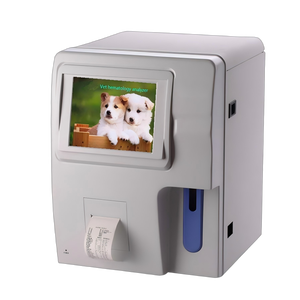 Phòng thí nghiệm bệnh viện phòng khám y tế WBC rbc PLC thú y đầy đủ tự động huyết học <span class=keywords><strong>Analyzer</strong></span> Blood <span class=keywords><strong>Analyzer</strong></span> cho động vật chó mèo Pet - Product Image 1