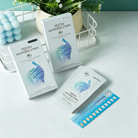 Tiras blanqueadoras de dientes cómodas, sin residuos, para eliminar manchas profundas, ideales para fiestas informales y interacciones sociales.