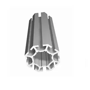 ISO Factory Custom Industrial Profile 60 x 40 Cutting Aluminium Extrusion