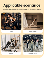 Tour de poulies de Pilates en bois d'érable de qualité professionnelle pour l'entraînement de Pilates et de yoga à domicile et en studio, équipement de fitness, OEM disponible