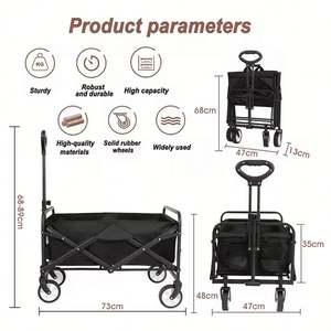 Carrito de Transporte Plegable Multiusos - Carretilla Resistente y Plegable para Personalización OEM - Product Image 3