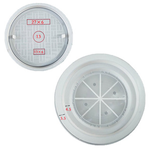 70x10, nouveau Type de cylindre rond blanc personnalisé pour <span class=keywords><strong>fosse</strong></span> <span class=keywords><strong>septique</strong></span> - Product Image 2