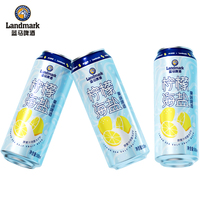 Kingstar Factory Direct Landmark citron sel de mer herbes et épices bière à faible teneur en alcool boisson style fruit boissons 500ml bouteille Offre Spéciale