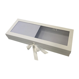 Boîte à fleurs rectangulaire en papier pour la Saint-Valentin, boîte à fleurs éternelle en plastique transparent, emballage cadeau, longue boîte à fleurs pour fleurs - Product Image 5