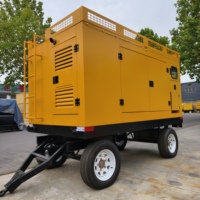 Pompe centrifuge portable à moteur diesel à aimant permanent à fréquence variable pour la construction, le contrôle des inondations et le drainage
