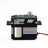 GDW DS590MG Boîtier de direction numérique à fréquence moyenne et étroite 500 Lock Tail Servo High Voltage HV Helicopter Swashplate Servo Motor