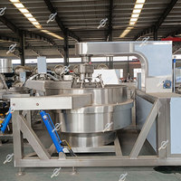 Marmite de grande capacité Machine à mélanger la viande assaisonnement pâte poivre chili Sauce mélangeur bouilloire à enveloppe planétaire