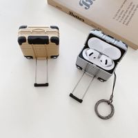 Design de valise de mode de rue housse rigide pour écouteurs anti-chute étui pour écouteurs antichoc pour AirPods 4 Pro 2