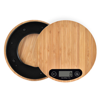 Balance de cuisine numérique en bois 5kg/1g, balance de précision pour bijoux, café et laboratoire
