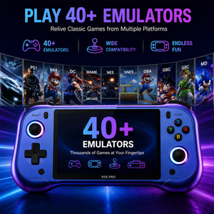 Console de jeu portable rétro H55PRO, écran IPS de 5,5 pouces, RK3562, 5000 mAh, lecteur de jeux portable, jouets pour enfants, console de jeu - Product Image 5