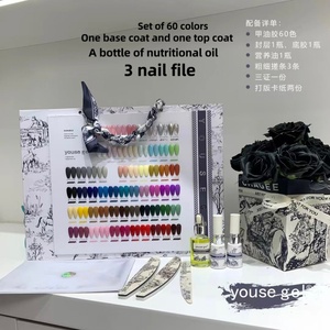 2025 New 60-color UV <b>Nail</b> <b>Gel</b> <b>Nail</b> Polish Glue <b>Set</b> Factory Wholesale Customization - Product Image 3