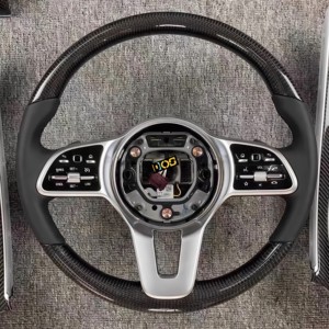 Volant en fibre de carbone personnalisé DOS pour <span class=keywords><strong>Mercedes</strong></span> pour AMG Nouveau 809 2006-2024 C200 C260 Sl63 <span class=keywords><strong>G63</strong></span> W211W204 W205 W213 GLE GLS W219 - Product Image 6