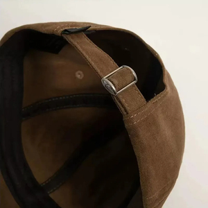 Gorra de béisbol unisex de algodón ajustable de mayor calidad al por mayor con logotipo bordado personalizado - Product Image 5