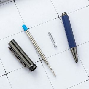 1.0Mm Custom Logo New Metal Twist Creative Hexagonal Barrel Business Premium Multi-Color Ballpoint <b>Pen</b> - Product Image 4