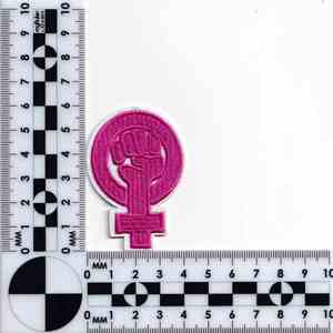 Mulheres Bem Comportado Raramente Fazer História 3D Bordado Patch Sew Applique Emblema Feminista Mulher Forte Iron-on Patch - Product Image 6