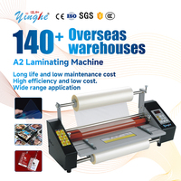 Laminateur à rouleaux chauffant de bureau Yinghe format A2 avec largeur de 44 cm et épaisseur de 0,1 à 5 mm en stock en Zambie