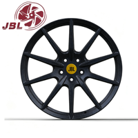 Nouvelles jantes monobloc forgées en fibre de carbone de 16 à 24 pouces, multi-rayons, concaves profondes, 5x112/120, finition noire, pour supercars et tuning performance