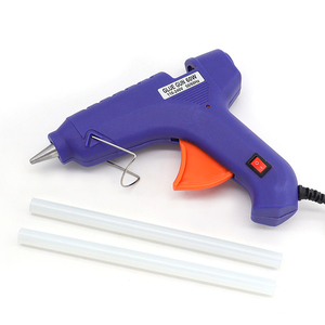 Mini <span class=keywords><strong>Pistola</strong></span> <span class=keywords><strong>de</strong></span> Pegamento Caliente Eléctrica con Cable <span class=keywords><strong>de</strong></span> 60W, Precalentamiento Rápido y Barras <span class=keywords><strong>de</strong></span> Pegamento <span class=keywords><strong>de</strong></span> 11mm para Reparaciones Domésticas y Manualidades - Product Image 1