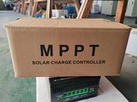 Contrôleur de charge solaire MPPT 60A, contrôleur d'éclairage, écran LCD, communication RS485, 12V/24V/36V/48V, plomb-acide/lithium/LiFePO4