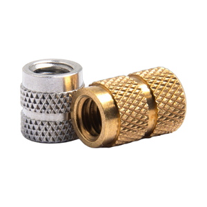 Inserto Roscado de Latón <span class=keywords><strong>IBA</strong></span> IBB IBC para Moldeo por Inyección de Plástico, Personalizado OEM ODM, Suministro de Fábrica - Product Image 1