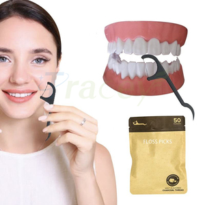 Filo Interdentale Ecologico con Logo Personalizzato, Bastoncini Degradabili per Pulizia Dentale - Product Image 4