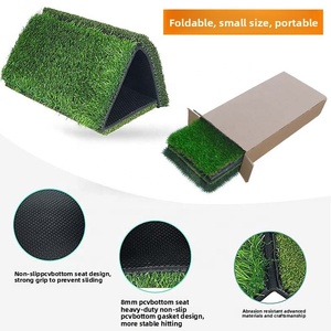 Tùy chỉnh thương hiệu của bạn HYM-16 tùy chỉnh in ba-trong-một đa chức năng có thể gập lại nhựa Golf <span class=keywords><strong>Swing</strong></span> thực hành Mat đánh mat - Product Image 4