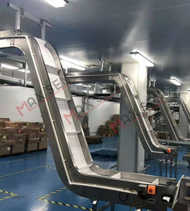 Maxsen trasportatore a nastro modulare a forma di Z di alta qualità regolabile in altezza inclinato trasportatore Cina cibo uso industriale fatto in plastica PU - Product Image 4