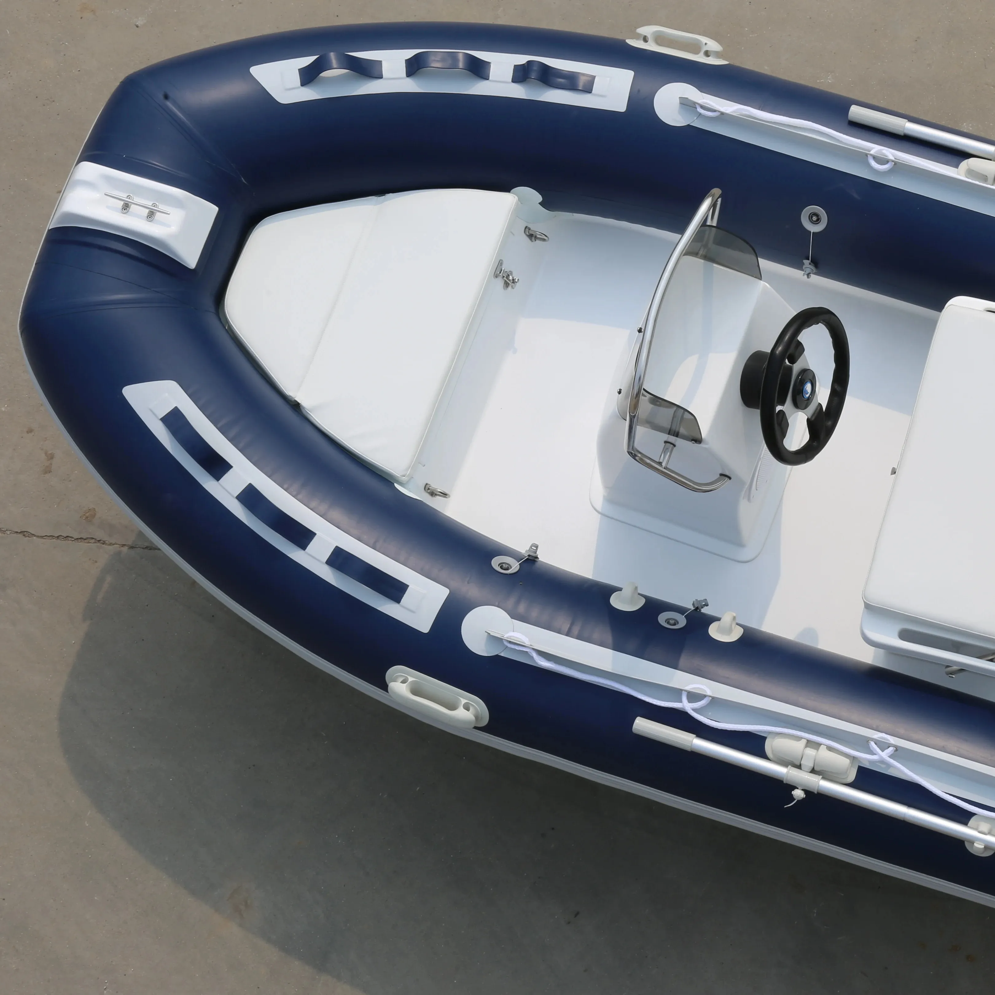 RIB 360 cm barco con motor barco costilla Hypalon PVC inflable aluminio casco costilla barco