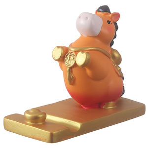 Figura de caballo del zodíaco, soporte para teléfono, escultura artística de animales para decoración del Año Nuevo Chino, regalo para sala de estar - Product Image 5