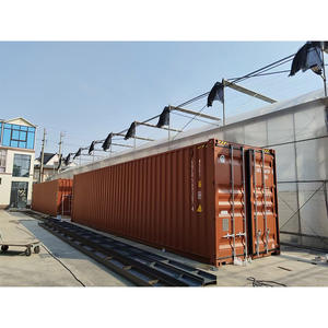 Contenedor Agrícola Inteligente AGG Grande de 40 pies, 8 Niveles, Cultivo Vertical Hidropónico de Forraje de Cebada, Casa de Cultivo Automática con Fertilización - Product Image 1