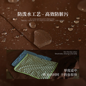 Sweet Style Lace Apron Cotton Solid Color Water Repellent Cooking Daily Use - Product Image 4