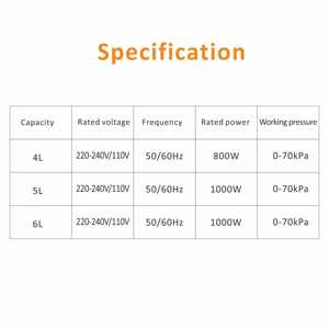 Gran oferta 2025, nuevo diseño, olla a presión eléctrica alemana de 6L, olla interior de acero inoxidable de gran capacidad, olla <span class=keywords><strong>arrocera</strong></span> eléctrica - Product Image 2