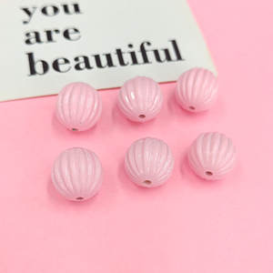 16MM Laqué Citrouille Perles Macaron Perles Lâches Perlé DIY Bijoux Faits À La Main Bracelet Collier Acrylique Accessoires Bonbons Perles - Product Image 5