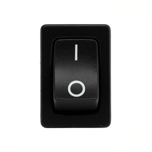 Spst On Off Rocker Switch 1 Pole 2 Position Panel Mount <b>Toggle</b> Switch For Electrical Devices - Product Image 3