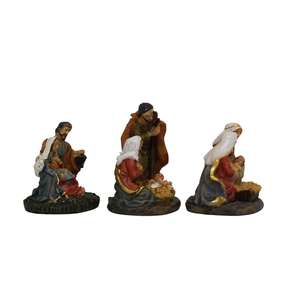 ZICOM Sagrada Familia, Juego de Natividad de 3 Piezas, 6 cm de Altura, Figura y Juguete Navideño, Alemania - Product Image 2