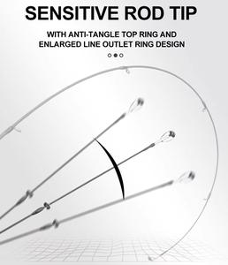 <span class=keywords><strong>Canne</strong></span> à pêche spinning Ature 3,3m <span class=keywords><strong>20</strong></span>-<span class=keywords><strong>80g</strong></span> en carbone, action rapide, pour la pêche au brochet en rivière, extra longue portée. - Product Image 2