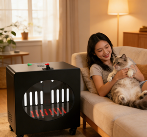 Glpe 60W Appareil de luminothérapie rouge professionnel à 5+2 longueurs d'onde pour animaux de compagnie, pour la récupération post-chirurgicale à domicile - Product Image 1