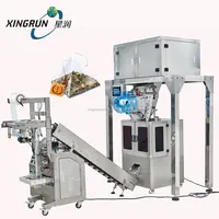 Automatic Triangle Pyramids Silk Tea Bag Packing Machine for Making Inner and Outer Tea Bag