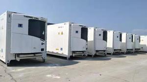 20ft 40ft Tủ đông thép <span class=keywords><strong>container</strong></span> sử dụng <span class=keywords><strong>container</strong></span> lạnh vận chuyển với tùy chỉnh t-sàn hoặc sàn phẳng giá có sẵn - Product Image 2